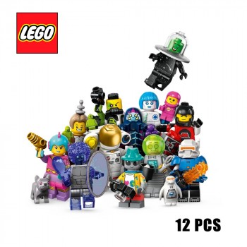 Конструктор LEGO Minifigures Мініфігурки Космос. Серія 26. Повна колекція (12 шт) 71046