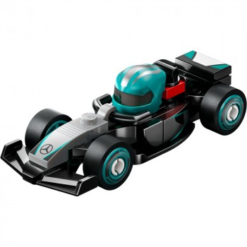 Конструктор LEGO Minifigures Мініфігурка Колекційний автомобіль для гонки F1 - Mercedes-AMG 71049-02