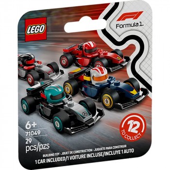 Конструктор LEGO Minifigures Мініфігурка Колекційні автомобілі для перегонів F1® 71049
