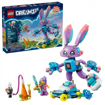 Конструктор LEGO DREAMZzz Іззі та Бунчуро, ігровий кролик 71490