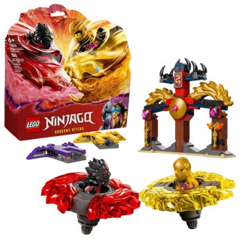 Конструктор LEGO Ninjago Бойовий набір дракона Спін-джитсу 71826