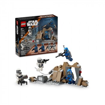 Конструктор LEGO Star Wars Бойовий комплект «Засідка на Мандалорі» 75373
