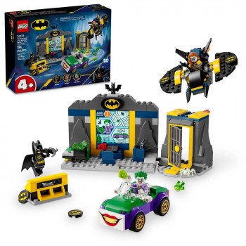 Конструктор LEGO DC Печера Бетмена з Бетменом, Бетґьорл і Джокером 76272