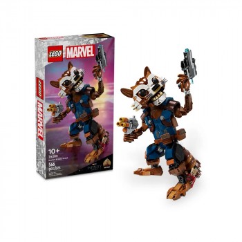Конструктор LEGO Marvel Ракета й малюк Ґрут 76282
