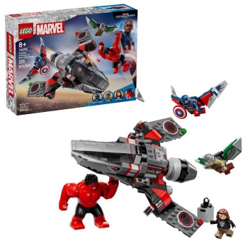 Конструктор LEGO Marvel Капітан Америка проти Червоного Халка 76292
