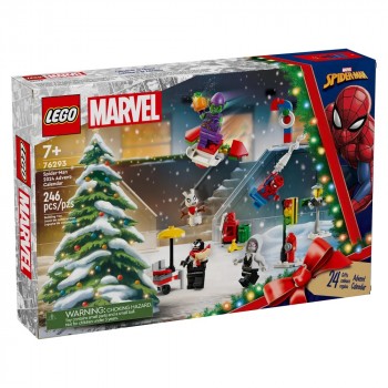 Конструктор LEGO Super Heroes Новорічний календар на 2024 рік Людина-Павук 76293