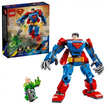 Конструктор LEGO DC Super Heroes Супермен-робот проти Лекса Лютора 76302