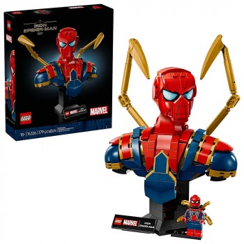 Конструктор LEGO Super Heroes Marvel Погруддя Залізної Людини-Павука 76326