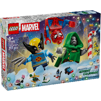 Конструктор LEGO Marvel Адвент календар 2026 76340