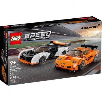 Конструктор LEGO Speed Champions McLaren Solus GT і McLaren F1 LM 76918