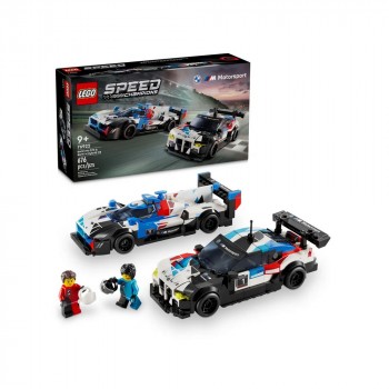 Конструктор LEGO Speed Champions Автомобілі для перегонів BMW M4 GT3 і BMW M Hybrid V8 76922
