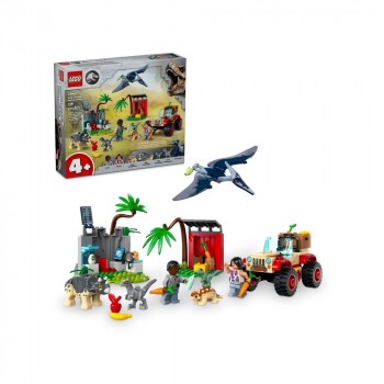 Конструктор LEGO Jurassic World Центр порятунку малюків динозаврів 76963