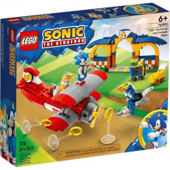 Конструктор LEGO Sonic the Hedgehog Майстерня Тейлза і літак Торнадо 76991