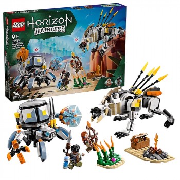 Конструктор LEGO Horizon Adventures Aloy і Varl проти Shell-Walker і Sawtooth 77037