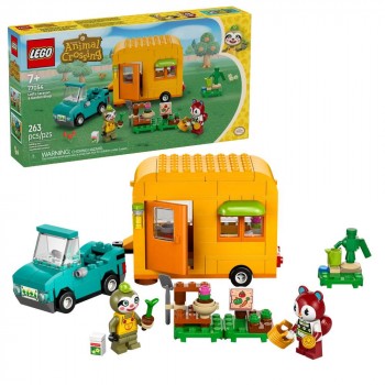 Конструктор LEGO Animal Crossing Садова крамниця і караван, що належать Leif 77054