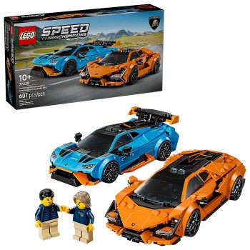Конструктор LEGO Speed Champions Lamborghini Revuelto та Huracán STO 77238