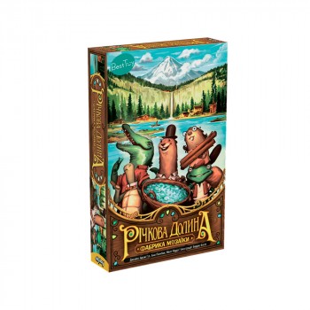 Настільна гра Asmodee Річкова Долина. Фабрика мозаїки (River Valley Glassworks) ALLRIVV0101UA