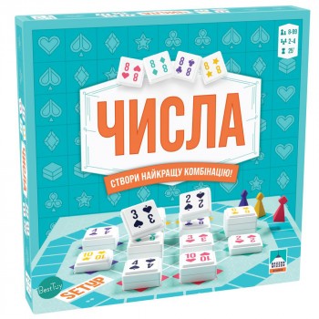Настільна гра Asmodee Числа (SetUp) BZZSET0101UA