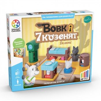 Настільна гра Smart Games Вовк і семеро козенят SG 027 UKR
