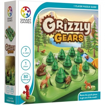 Настільна гра Smart Games Пригоди в лісі (Grizzly Gears) SG 531
