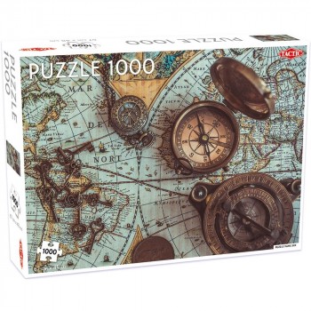 Пазл Tactic 1000 Вінтажна морська карта 56756