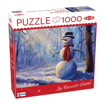 Пазл Tactic 1000 Щасливий сніговик 59222