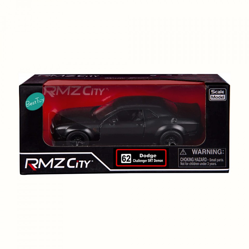 Машинка Uni-Fortune RMZ City Dodge Challenger (матова серія